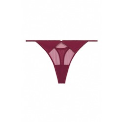 Tanga tul microfibra vino