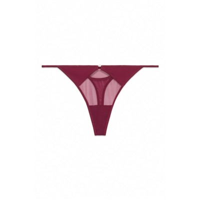 Tanga tul microfibra vino