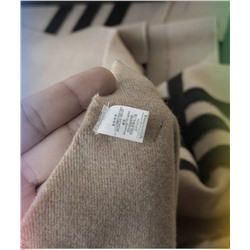 Шерстяной шарф унисекс, этикетки надрезаны