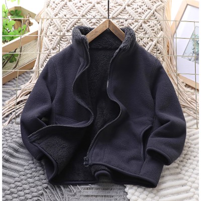 Флисовая кофта с капюшоном