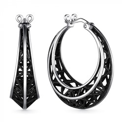 Серьги серебро 52925SB