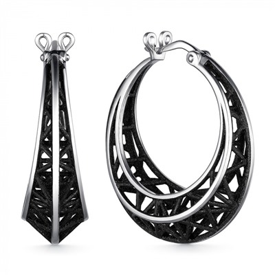 Серьги серебро 52925SB