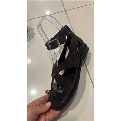 Босоножки шоколад