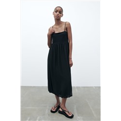 VESTIDO MIDI COMBINADO