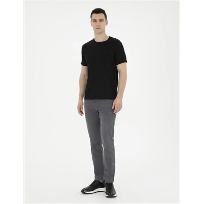 Gri Slim Fit Jean Pantolon
