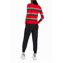 Jersey rayas y pedrería