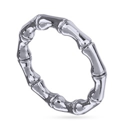 Кольцо Бамбук (покрытие родий), Есть комплект