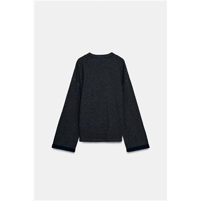 OVERSIZED LONG SLEEVE T-SHIRT