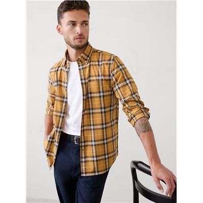 Slim-Fit Softwash Cotton Shirt