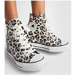 Chuck Taylor All Star Wedge Platform Leopard