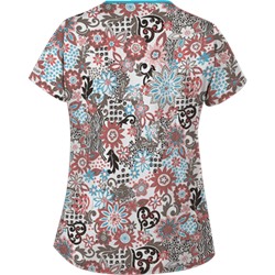 UA Bali Garden White Scrub Top