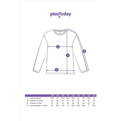 Лонгслив PLAYTODAY, 1127072