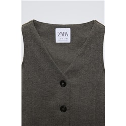 TEXTURED WAISTCOAT