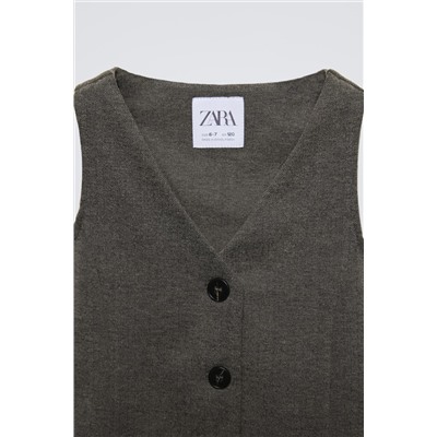 TEXTURED WAISTCOAT