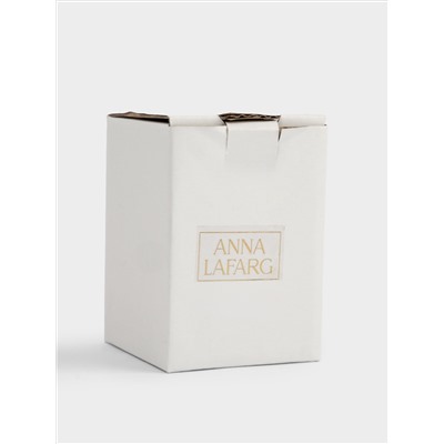 Емкость для соли или перца, 8 см, фарфор P, бело-голубая, Снеговик, Snowfall