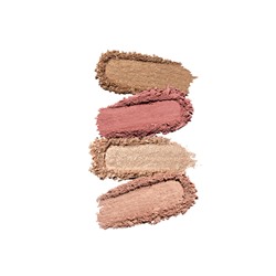 blossoming beauty romantic shades of face & eyes palette