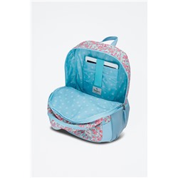 Mochila inteligente Aide Celeste y rosa