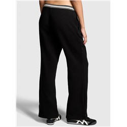 Ivy Fleece Split-Hem Flare Sweatpants