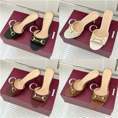 Женские мюли на высоком каблуке с элементом ХОР*С БИТ