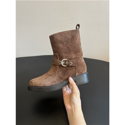 Ботинки     люкс натуральная замша