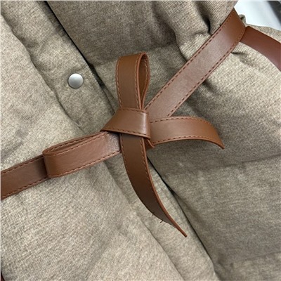 Утепленная хлопковая куртка средней длины с капюшоном   Lor*o Pian*a