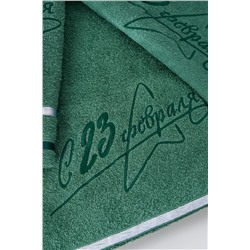 14418/13 "23 февраля"полотенце махровое плотность 350гр