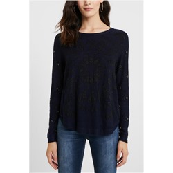 Jersey punto paisley