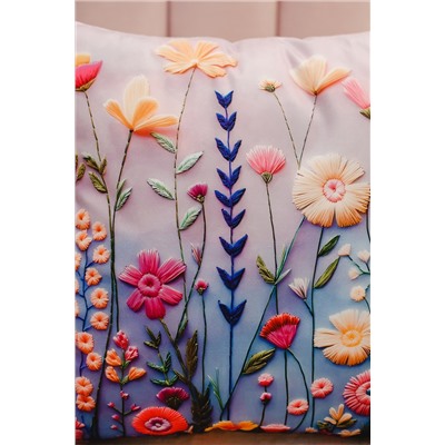 Наволочка декоративная 1 шт 3D эффект