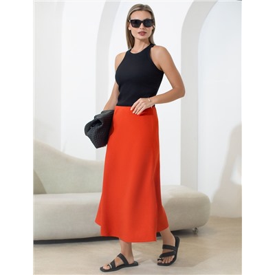 Юбка из плотного лиоцелла скроенная по косой