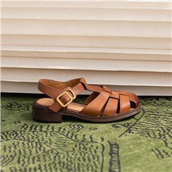 Женские кожаные босоножки, остаток партии с крупной фабрики