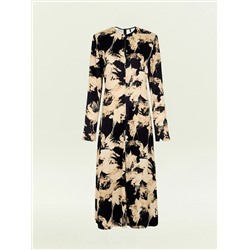 Платье с абстрактым принтом, PL1693/carn