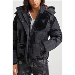 Chaqueta acolchada ilustración