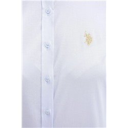 Kadın Açık Mavi Uzun Kollu Basic Gömlek