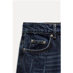 ZW COLLECTION STRAIGHT-LEG MID-RISE JEANS
