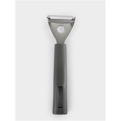 Овощечистка, 18 см, Т-образная, сталь/пластик, графитовая, Multi