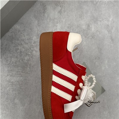 Немецкая спортивная обувь GG-C*C с кружевным и жемчужным бантом