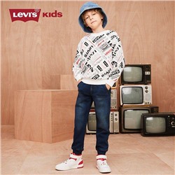 Le*vi's, свитер с круглым вырезом с буквенным принтом