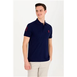Erkek Lacivert Basic Polo Yaka Tişört