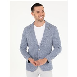 Açık Lacivert Ekstra Slim Fit Ceket