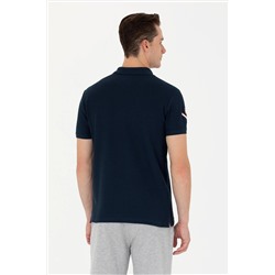 Erkek Lacivert Polo Yaka Tişört