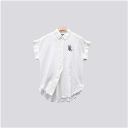 Женская льняная рубашка с вышивкой РАЛЬ*Ф Л