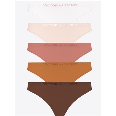 Body by Victoria 5-Pack Seamless Thong Panties