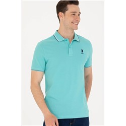 Erkek Mint Basic Polo Yaka Tişört