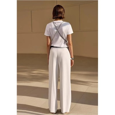 Женские свободные прямые повседневные брюки КАР*Л 😎