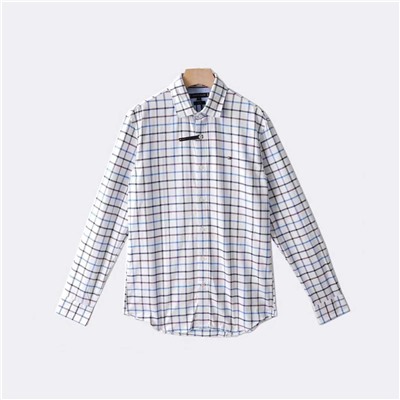 Мужская деловая рубашка с длинным рукавом ТОММИ ХИЛФИГЕ*Р