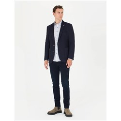 Lacivert Ekstra Slim Fit Blazer Ceket