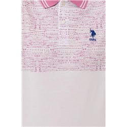 Erkek Menekşe Polo Yaka Tişört