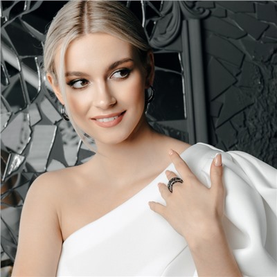 Кольцо серебро 51925SB