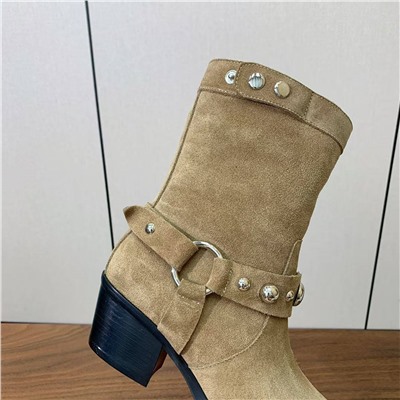 Женские теплые сапоги-казаки  БРУНЕЛЛО КУЧИНЕЛЛ*И