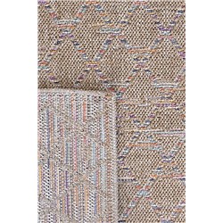 Dimanche Halı - Renkli - 80x150 cm